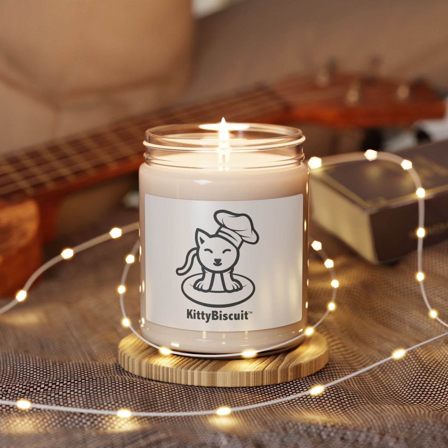 Scented Kitty Soy Candle, 9oz